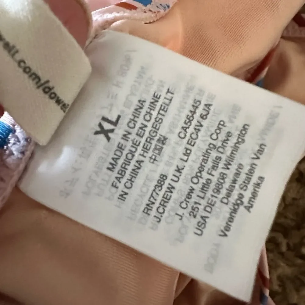 Madewell | Second Wave Tank One-Piece Swimsuit in Paseo Stripe| XL